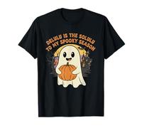 Delulu is The Solulu Spooky Season Funny Halloween Ghost T-Shirt