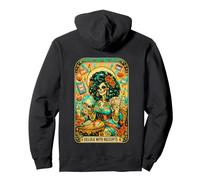 Delulu With Receipts Skeleton Oracle Tarot Art Pullover Hoodie
