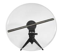DELURA 27cm 3D Hologram Fan Display 3D Holographic Led Fan 3D Projector Widely Application