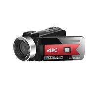 DELURA 56 Megapixel 4K HD Digital Camera Wireless Live Camera Shooting All In One HD camera (Size : Red)