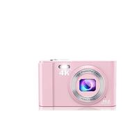 DELURA Mini Child Camera for Photography 48MP Vlogging Camera 16X Digital Zoom Electronic Portable Mini Kids Cameras HD camera