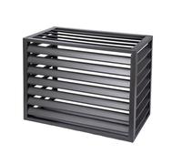 DELURA Outdoor Fence Air Conditione Cover Privacy Screens, Air Conditioner Cover,Outdoor Aluminum Alloy Air Conditioner Rack Air-Conditioning External Machine (Size : 100x50x70(39.4x19.7x27.6in))