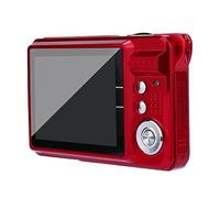 DELURA Portable Digital Cameras 720P Video Camcorder 18MP Photo 8X Zoom Anti Shake 2.7" Screen Retro Vintage Photography Recorder HD camera (Color : Black, Size : 128G TF Card)