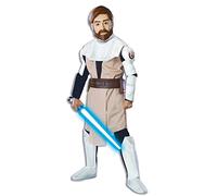 Star Wars Costume Deluxe Kids Fancy Dress With Mask - Obi-Wan Kenobi - M