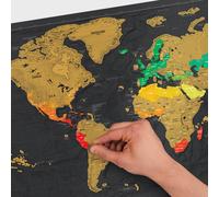 Delux Scratch Map - Small