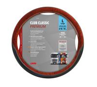 Delux Truck lorry steering wheel cover plain black walnut large 46cm 48cm Lampa
