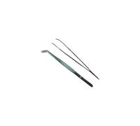 Deluxe 6 Bent Tweezers Set of 2