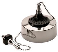 Deluxe 6Amp 2 Way Ceiling Switch Black and Chrome Feature