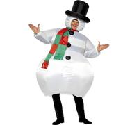 Deluxe Adult Inflatable Snowman