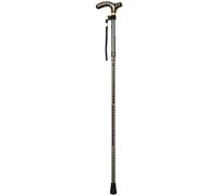Deluxe Ambidextrous Foldable Walking Cane - 5 Height Settings - Homme Design Loops Multi One Size