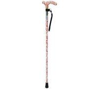 Deluxe Ambidextrous Foldable Walking Cane - 5 Height Settings - Loops Multi One Size