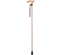 Deluxe Ambidextrous Foldable Walking Cane - 5 Height Settings - Printemps Loops Multi One Size