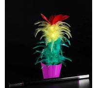Deluxe Appearing Flower Magic Tricks Wand to Feather Flower Bouquet Magic for Magicians Close up Illusions Gimmicks Mentalism Props