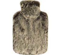 Deluxe Arctic Fox Thick Faux Fur 2L Hot Water Bottle & Cover (Gift Boxed)