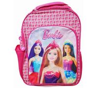 Deluxe Barbie & Friends Backpack Kids Large School Bag Lunch Travel Rucksack with Mesh Side Pockets