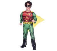 amscan (PKT++) (9906103) Mens Classic Robin Warner Bros Fancy Dress Costume (Large)