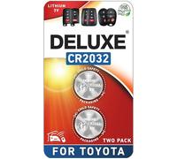 Deluxe Batteries Key Fob Battery Replacement for Toyota () Smart Remote (2 Pack)