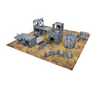 mantic Halo: Flashpoint Deluxe Buildable 3D Terrain Set | Modular Plastic Battlefield Terrain for Halo Miniatures Game
