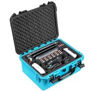 Deluxe Carrying Case for Nintendo Switch 2 - Waterproof Hard Travel Case for Switch 2 Console, Dock, Pro Grip Controllers Cable & Accessories | Protective Storage Shell and Travel Game Case for Gaming