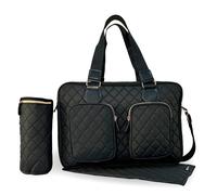 Deluxe Changing Bag - Black Quilted