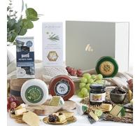 Deluxe Cheese Hamper | Luxury Alcohol Free Cheese Gift - Award Winning Artisan Crackers & Onion Chutney | For Christmas, Mothers Day, Fathers Day, Birthdays - by Clearwater Hampers