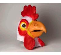 Deluxe Chicken Animal Adult Latex Costume Mask