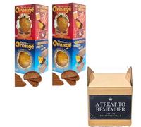 Deluxe Christmas Terry's Chocolate Orange Hamper - 2x Dark & 2x Milk Chocolate Assortment | Bulk Buy for Chocolate Lovers Stocking Filler Gift Box