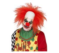 Smiffys Deluxe Clown Wig, Red