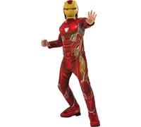 Deluxe Costume Iron Man Light Red 5-6 Years
