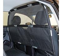 Deluxe Dog Barrier 50" Wide Ideal for Smaller Cars Trucks and SUV CUV Pet Restraint Car Backseat Divider Vehicle Gate Cargo Area Travel Trunk Mesh Net Screen Shield Behind Front Rear Seats
