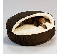 Deluxe Dog Bed Cave - Warm Pet Nest for Large Dogs, Detachable Kennel Pad House, Snuggle Sack for Puppy, Kitten, Rabbit, and Cat