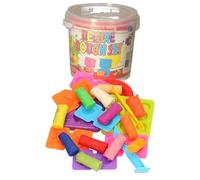 Deluxe Dough Set with Colourful Play Clay and Moulds, Creative Activity Kit for Children