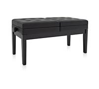 Deluxe Duet Piano Stool w/ Storage by G4M Gloss Black - Nearly New