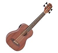 Deluxe Electro Ukulele Bass by Gear4music Sapele