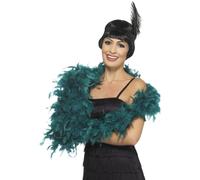 Deluxe Feather Boa Flapper Burlesque Accessory 180cm Long 80G Fancy Dress