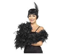 Deluxe Feather Boa, Black