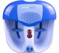 Deluxe Foot Spa from Pure-Fit Spa Designed to Relax, Pamper and Invigorate, 3 Massage Settings, Acupressure Massage Rollers plus a Multipurpose Pedicure Kit Blue