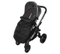 Deluxe Footmuff/Cosy Toes Compatible with iCandy Strawberry Pushchair Black