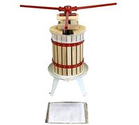 Deluxe Fruit and Apple Press (6 Litre) Pack with 2 Straining Bags, 2 Packs of Extension Blocks & 3 Handles