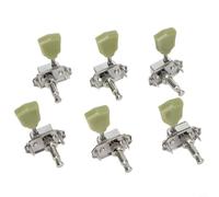 Deluxe Guitar Tuning Pegs 3 Left 3 Right Set for LP for sg ES Guitars - Sealed Machine Heads 8mm Hole