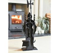 Deluxe Heavy Duty Cast Iron Black Knight Companion Set
