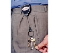 Deluxe Heavy Duty Self Retracting Keyreels, Keybak Super Polycarbonate 1200mm Kevlar