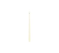 Deluxe Homeart Indoor Flameless LED Dinner Candle - Set of 2 - with Real Flame™ Technology - Battery Powered Candle (28 cm, Cream)