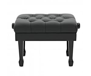 Deluxe Hydraulic Piano Stool by Gear4music Gloss Black