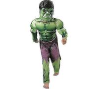 Deluxe Incredible Hulk Age 3-8 Fancy Dress L