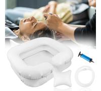 Deluxe Inflatable Shampoo Basin for Hair Washing, Disabled & Elderly, Outdoor Sports & Camping