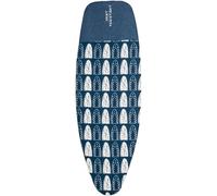 Deluxe Ironing Board Cover Thick Padded, Easy Fit, Navy/White