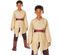 Deluxe Jedi Knight Skywalker Star Wars Boys Fancy Dress Costume Child Outfit