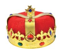 Deluxe King or Queen Crown 1 Red