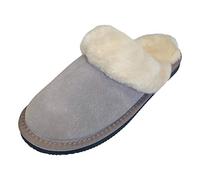 Deluxe Ladies Sheepskin Mule Style Slippers with Thick Sheepskin Lining
